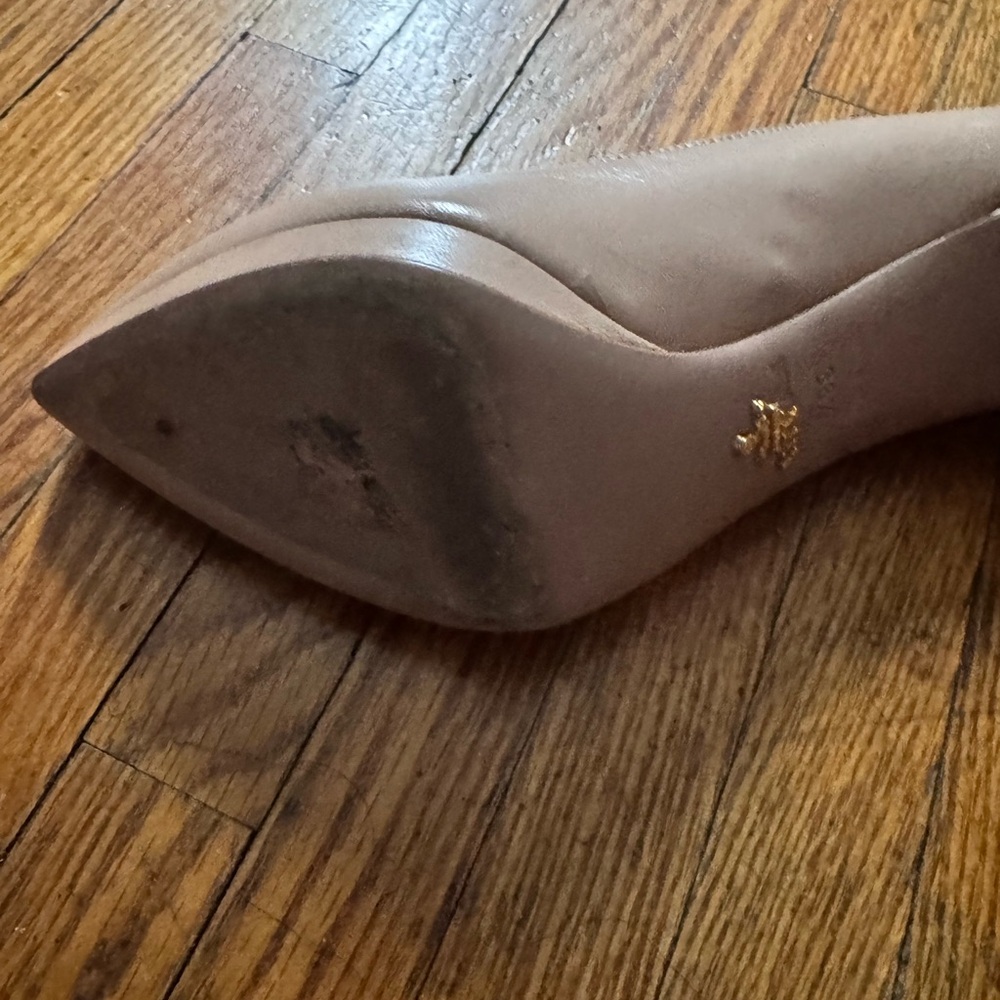 Prada Nude Platform pointy toe Heels - Picture 6 of 7
